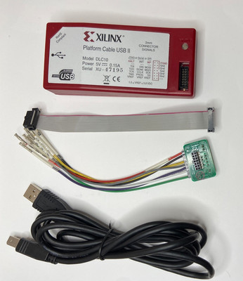 XILINX  Platform Cable USB II  DLC10   HW-USB-II-G serial XU-47195