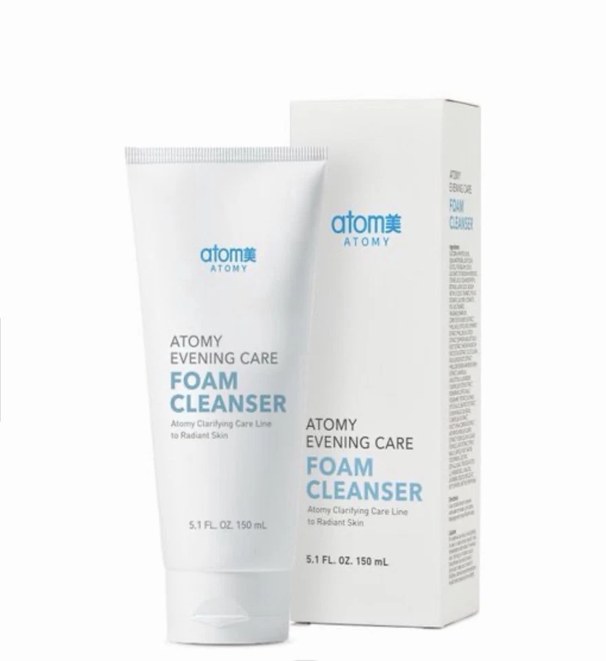 Limpiador Profundo ATOMY Cuidado de Noche 150 ml Limpiador Espuma Hidratante K-Beauty Corea Foto 2 de 4
