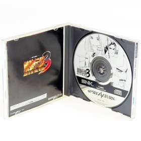FATAL FURY 3 Garou Densetsu Sega Saturn Japan Import SS SNK Fighting NTSC-J