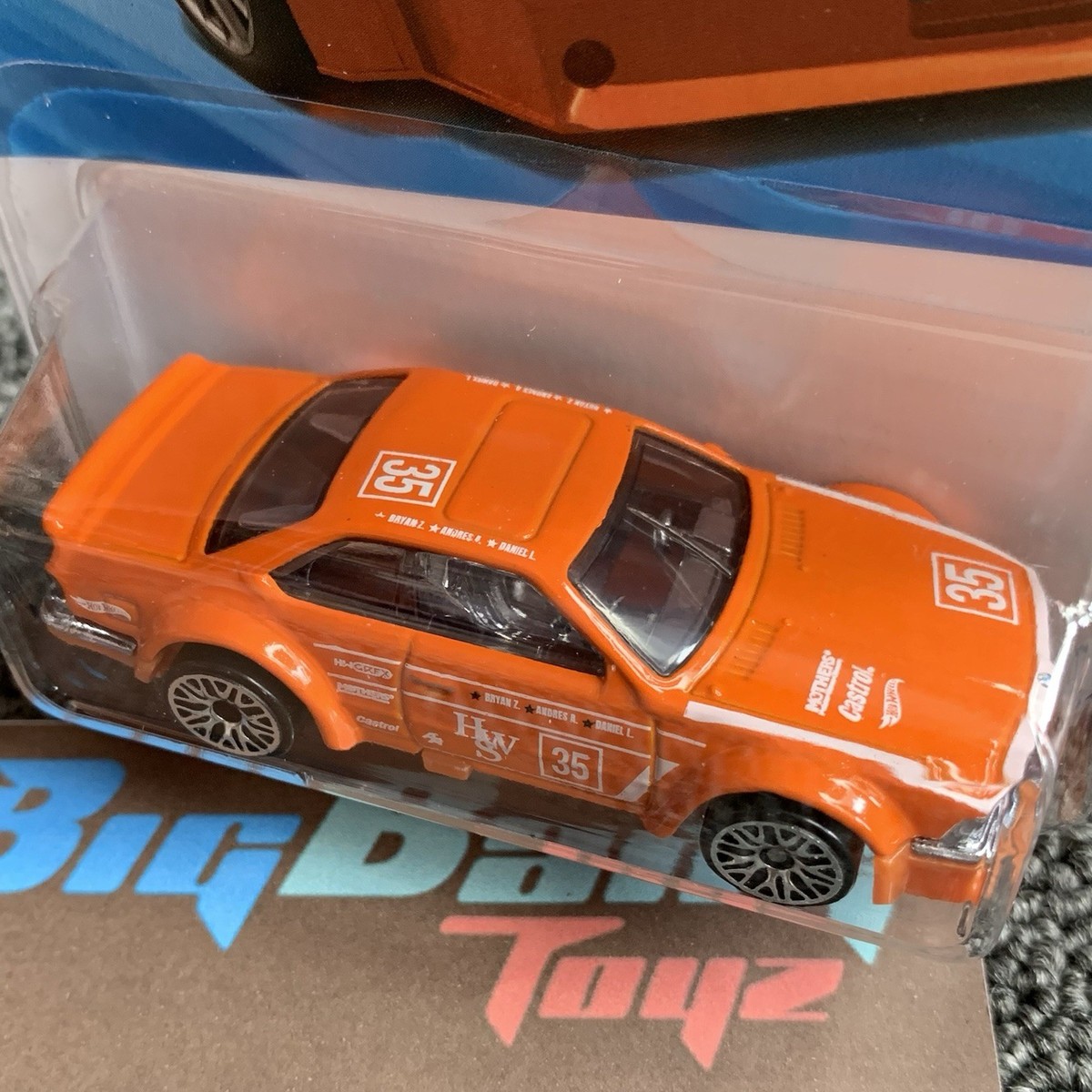 Hot Wheels BMW 635 CSi Orange #185 Mainline 2025 Case P (In