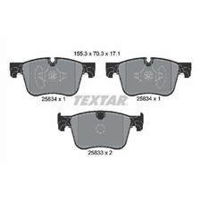 Satz Bremsbeläge Bremsklötze vorne für Peugeot 308 LB 2 SW LC | 24284999