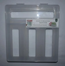 Target Bullseye Food Storage Bag Dispenser Kitchen Drawer or Wall Mountable New