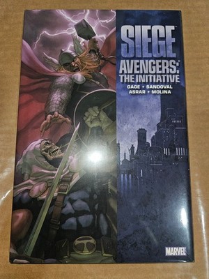 Siege Avengers The Initiative Hardcover Marvel Comics Modern Age