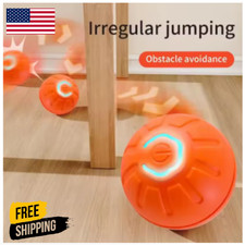 Smart Dog Toy Ball USB Electronic Interactive Pet Toy Automatic Moving Bouncing