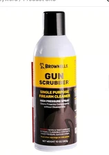 Brownells Gun Scrubber Aerosol 10oz Fantastic Way To Clean Away A Complete Mess!