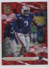 2020 Panini Donruss Elite Rookies Red 33/399 Marlon Davidson #200 13hf