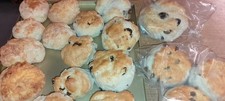  REDUCED HOME MADE Assorted  SCONES.       (17 Pack). Mis-shaped. Only �10.99