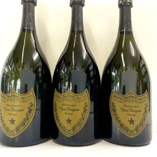 Dom Pérignon Magnum Size Dummy Bottles Set of 3 Empty Bottles Display JAPAN USED