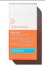 Dr. Dennis Gross Ultra Gentle Daily Peel - 30 Treatments Anti Aging New in Box
