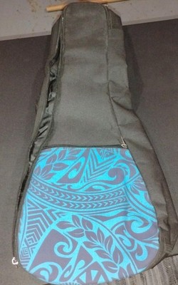 Kala Blue Tribal Pattern Gig Bag for Ukuleles 