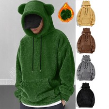 Men's Casual Cool Fashion Sweater Coral Fleece Jacket