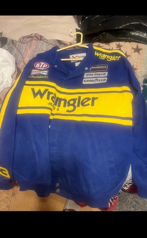 Vintage Wrangler Nascar Dale Earnhardt  Chase Authentic Racing Jacket Men 2XL