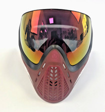 VIRTUE Ascend Thermal Paintball Goggles Crystal Fire White W/ Fire Lens