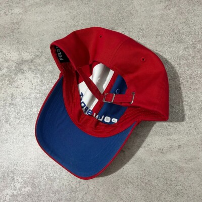 90s’ Polo Sport キャップ ラルフローレン VTG 90s POLO SPORT RALPH LAUREN COLOR-BLOCK 6 PANEL HAT SIZE FREE