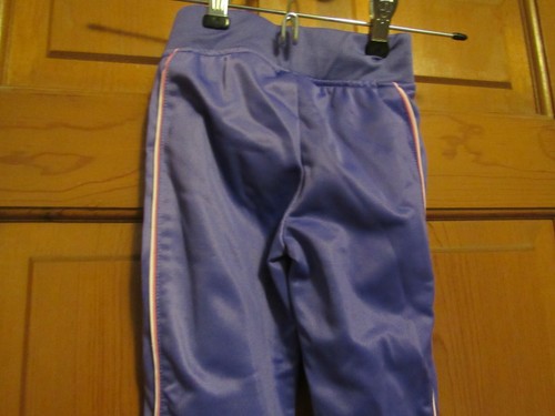 PUMA Purple running pants KIDS Girls Size 4 elastic waist Basketball running EUC - Picture 5 of 6