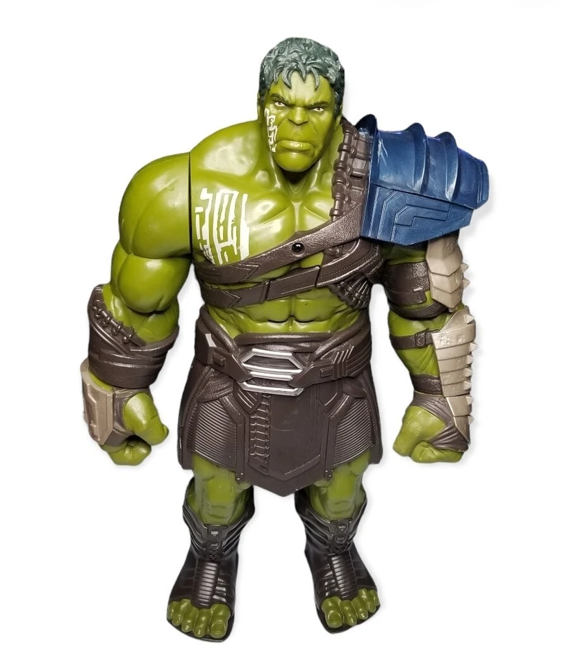 Figura parlante Hasbro grande 13" Marvel Thor Ragnarok Gladiador Hulk FUNCIONA PROBADA Foto 2 de 4