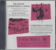 DICKENS CHRISTMAS CAROL Basil Rathbone Lyn Murray Singers Marley's Ghost NEW CD