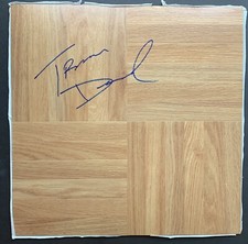 trevon duval signed autographed floorboard duke coa 