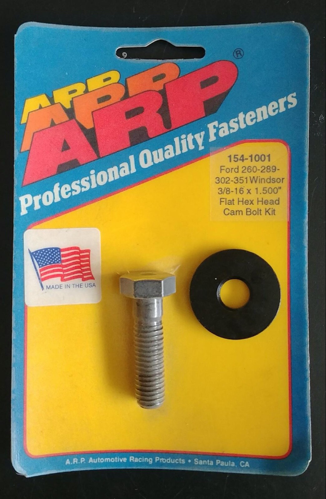 ARP SBF Cam Bolt Kit 1541001 eBay