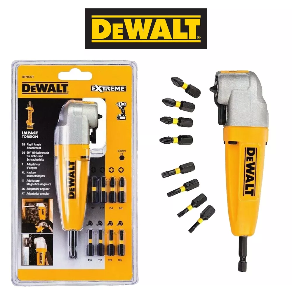 DeWalt 1/4 Dr Right Angle Drive Attachment