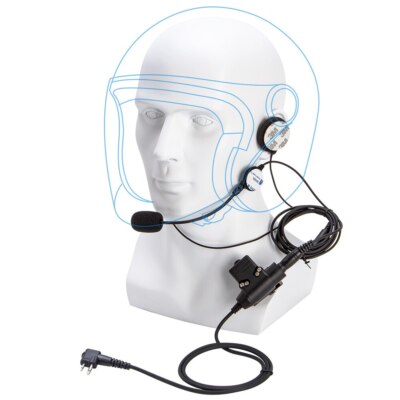 U94 PT Aviation Headset Pilot Headphone for Motorola GP88 GP2000 YEASU Radio