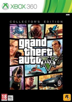 Grand Theft Auto V Collector Edition mit Cap Bag Key Map Xbox 360 GTA Videospiel