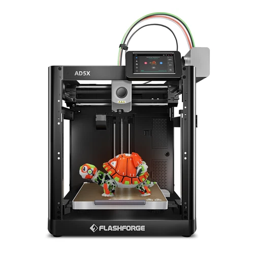 FLASHFORGE AD5X Multi-Color 3D Printer 4 Colors W/ IFS Max 600mm/s Auto Leveling