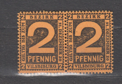 Vilsbiburg - 2x2 Pfennig - Tieste 7605-05.02 - Block of 2