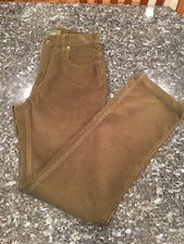 NWT Eddie Bauer Women's Natural Fit Stretch Corduroy Pants, Sz 4, Antique Pine