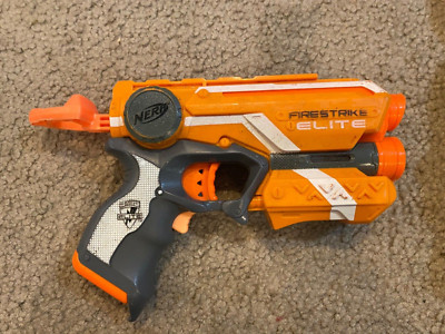 Nerf N Strike Elite Firestrike Orange Light Beam Targeting Dart Blaster | Tested