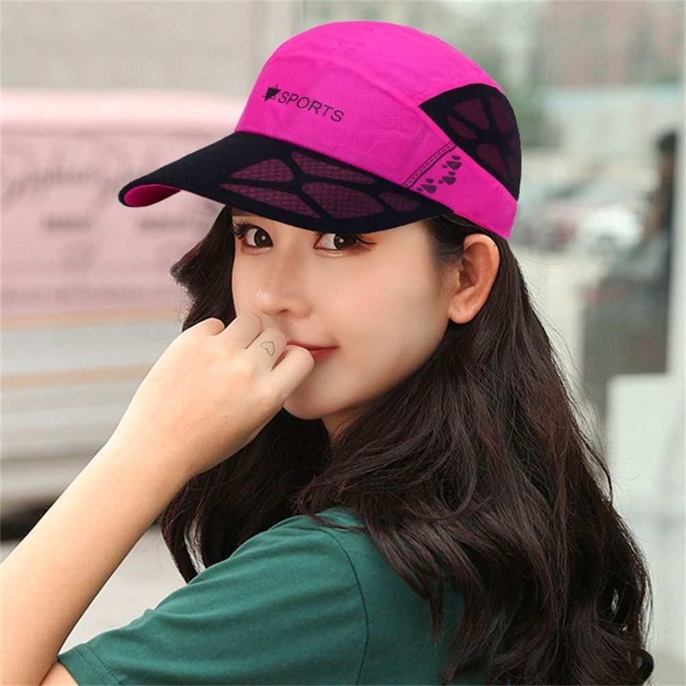 Quick Dry Baseball Hat Sun Protection Tennis Hat Sun Cap Running Cap