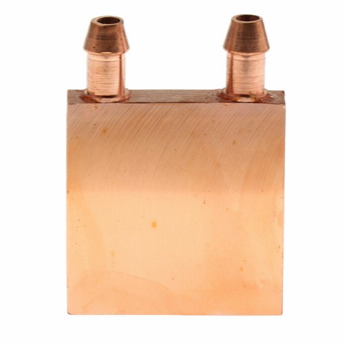 1Pcs 40x40mm Quality Copper Water Cooling Block CPU Radiator Heat Sink New - Picture 4 of 8