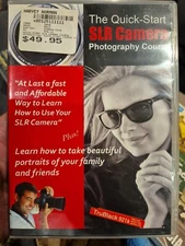 THE QUICK-START SLR CAMERA PHOTOGRAPHY COURSE DVD INSTRUCTIONAL USE LEARN GUIDE