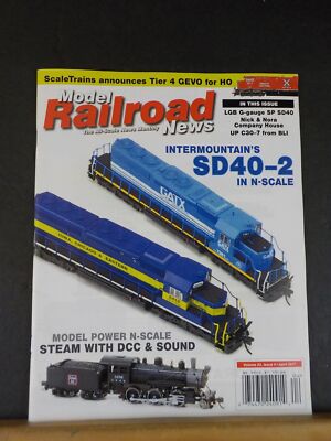 Modelleisenbahn News V23 #4 April 2017 Intermountain SD40-2