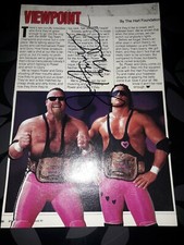 JIM "KOWADŁO" NEIDHART * podpisane zdjęcie * autograf * CWA * WWE * WWF * 
