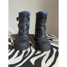 wonder nation black kids snow boots size 2