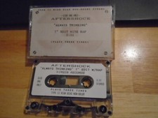 RARE PROMO Aftershock CASSETTE TAPE Always Thinking EDT hip hop r b Family Stand
