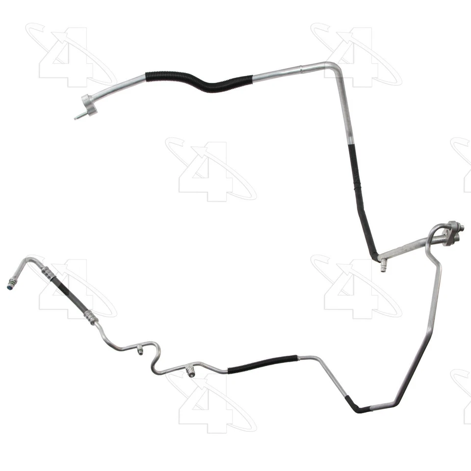 Conjunto de manguera de línea de líquido/succión de aire acondicionado para Chevrolet Impala Limited 2014-16 4 estaciones Foto 4 de 4