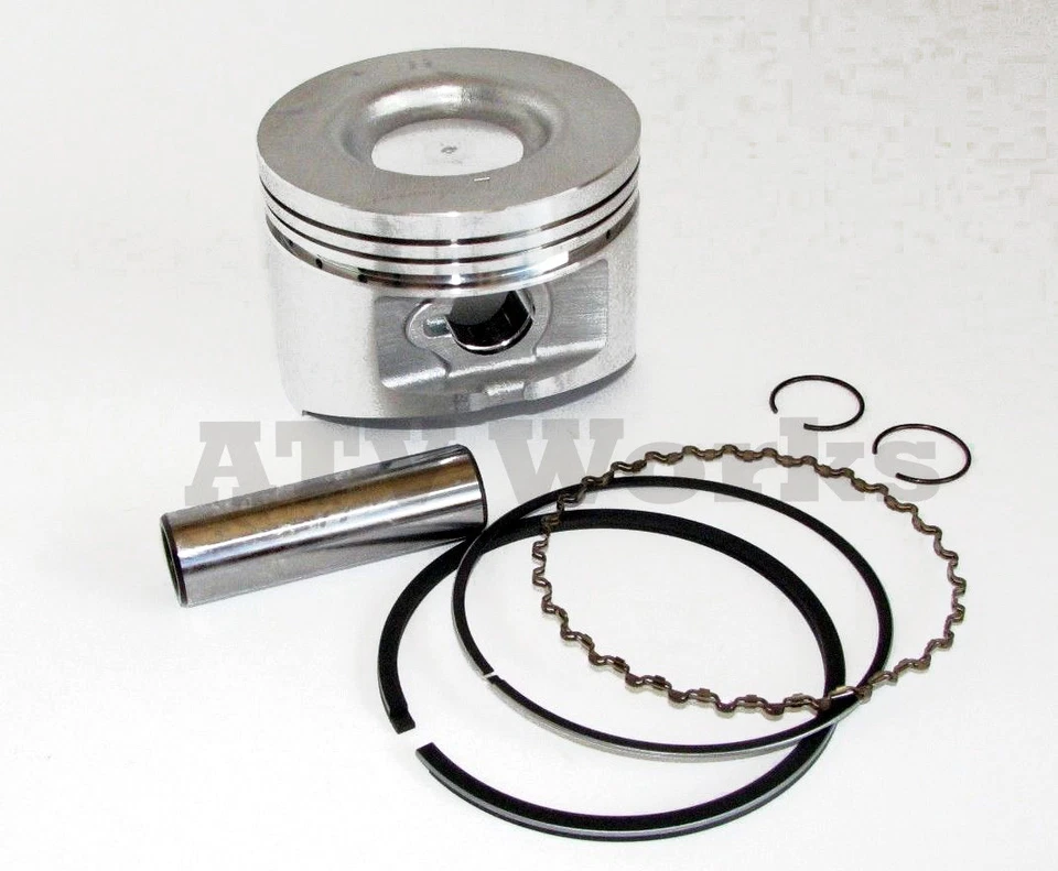 John Deere FD620 FD661 Engine Gasket Rebuild Kit w/ 2 Standard Pistons and Rings - Image 3 of 4