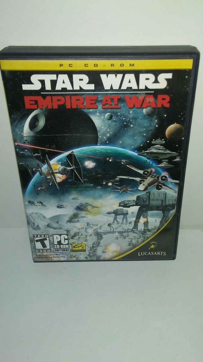 Star Wars Empire At War PC CD Game, 2 Discs, Case 23272854188| eBay