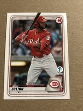 2020 Bowman Draft 1st Edition BD104 Quin Cotton Cincinnati Reds