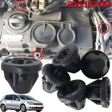 6 PCS Car Engine Cover Grommet Socket Plug 03G103184 For VW Audi Skoda Seat