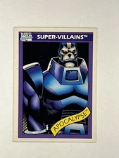 1990 Marvel Universe Masterpieces Iceman Apocalypse #80