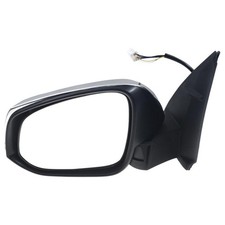 Driver Side Mirror Manual Folding Chrome Heated Signal Toyota Tacoma 2016-2020