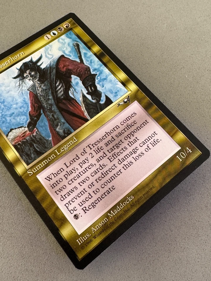 Lord of Tresserhorn Alliances Rare MTG—Never Played NM—RESERVE LIST - Image 4 of 4