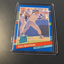 1991 Donruss #28b Tino Martinez Rated Rookie RC