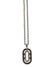 Collana Chimento Uomo in Acciaio 3GX8975WW5500