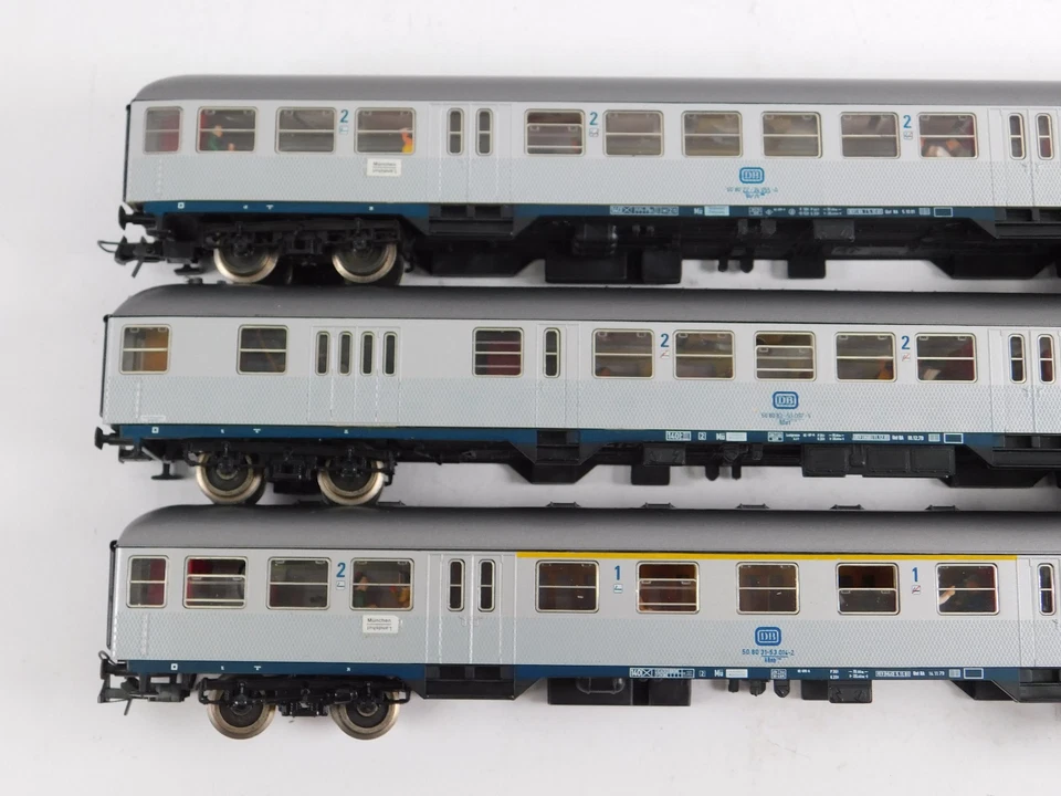 Roco H0 AC DB Nahverkehrswagen ''Silberling'' Konvolut 3-teilig ohne OVP - Bild 3 von 4