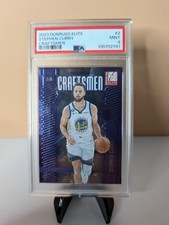 2023-24 Donruss Elite - Craftsmen Stephen Curry #2 PSA Warriors