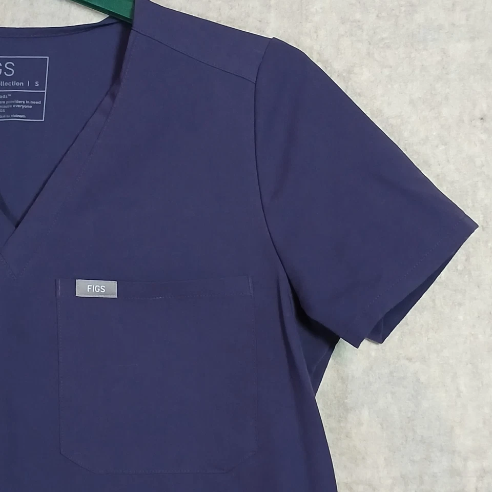 FIGS Technical Scrub Set Womens SMALL: Purple 2197 - Casma Top / Zamora Jogger - Image 3 of 4